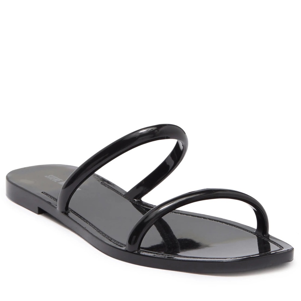 Steve Madden Black Strappy Sandals